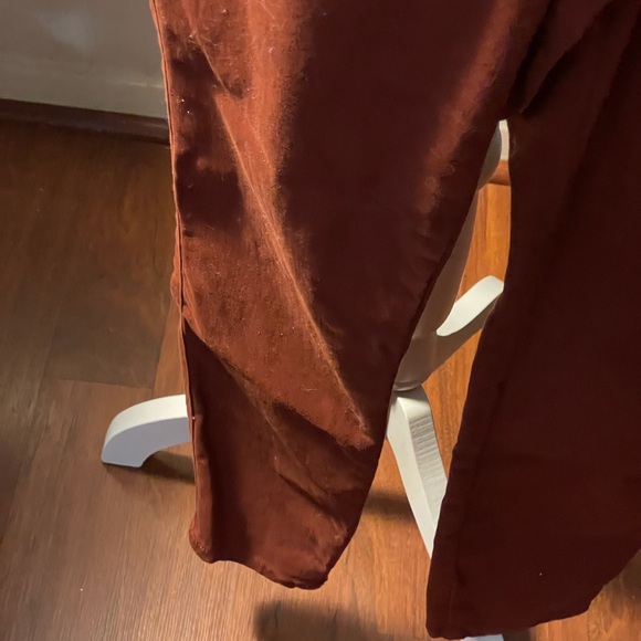 Sound Style Lucy Pull On legging pant petite small platinum stretch orange rust - Picture 6 of 16